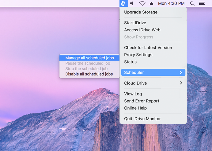 IDrive for Mac