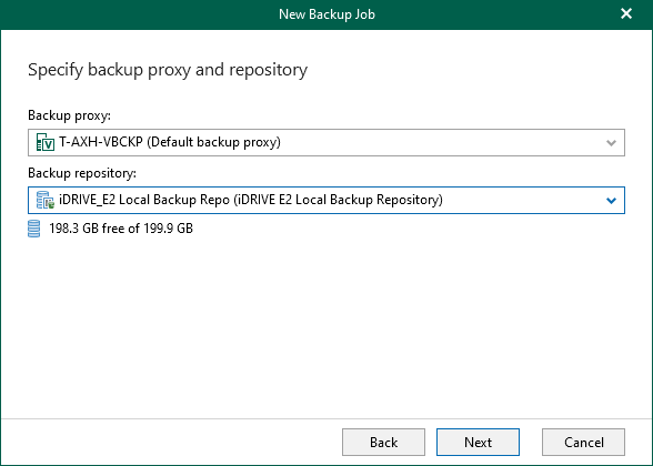 IDrive e2 with Veeam office365
