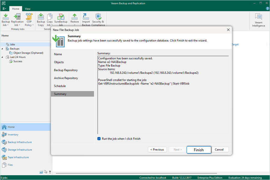 IDrive e2 with Veeam NAS Backup