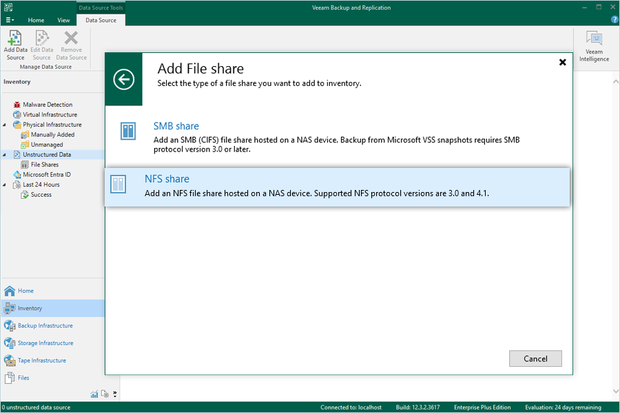 IDrive e2 with Veeam NAS Backup