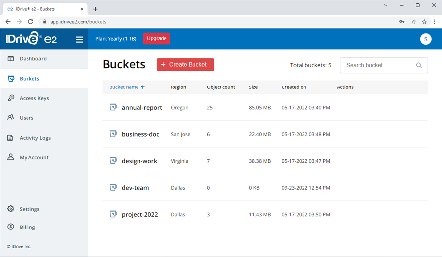 Milestone XProtect integration with IDrive e2 cloud storage