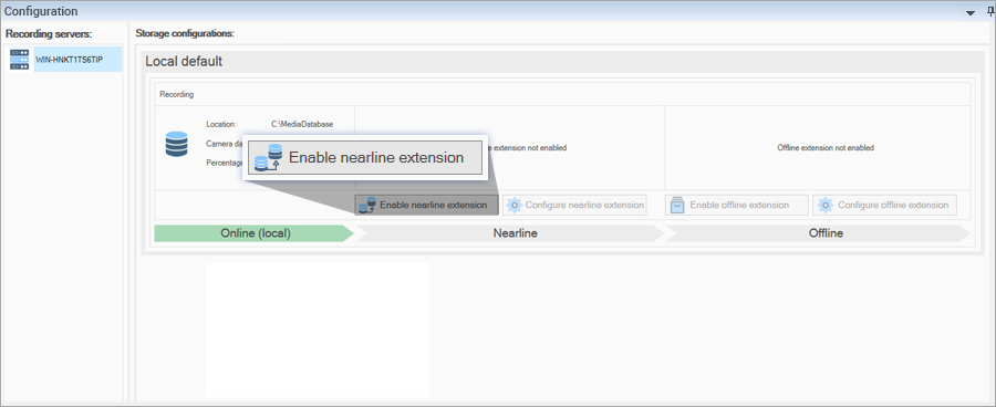 Milestone XProtect integration with IDrive e2 cloud storage