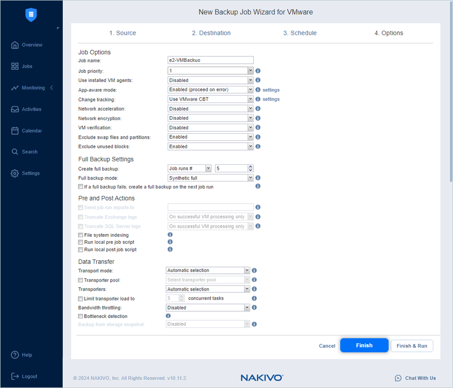 IDrive e2 with nakivo backup