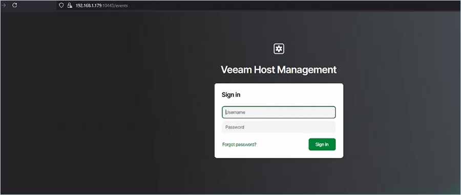 IDrive e2 with install veeam 13 on vmware esxi