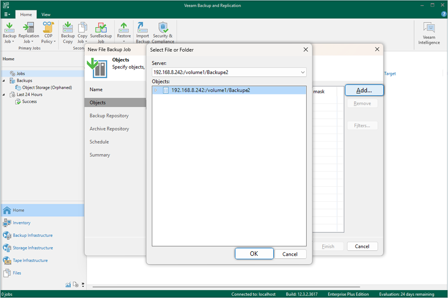 IDrive e2 with Veeam NAS Backup