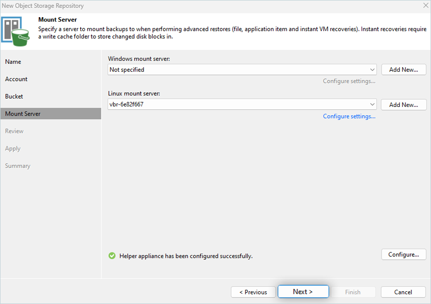 IDrive e2 with Veeam 13