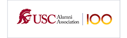 USC logo in the education customer showcase carousel