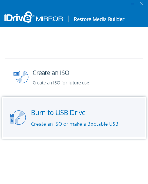 IDrive Mirror