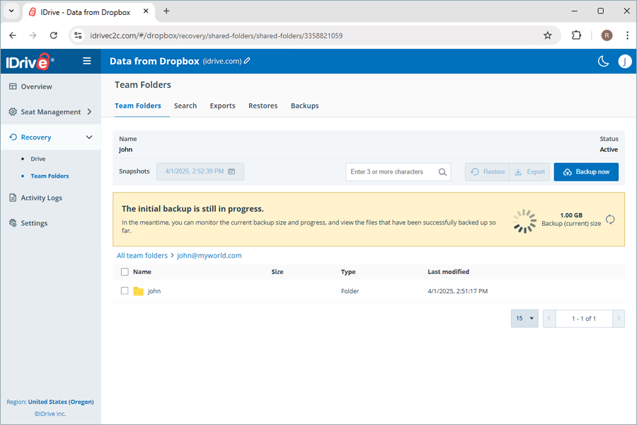  view client wise status
