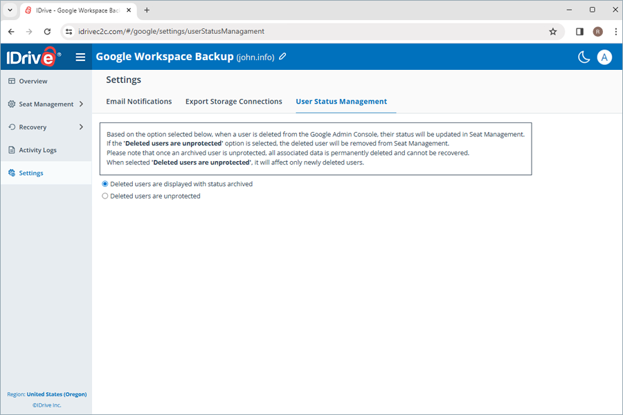  view client wise status